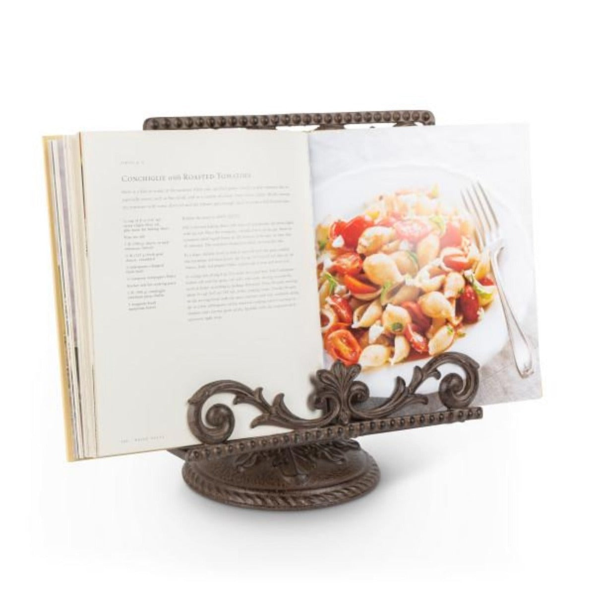 Acanthus Cookbook Holder-Iron Accents