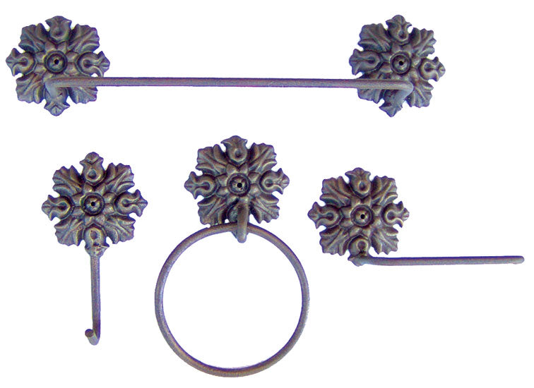 Carlyle Towel Ring-Iron Accents