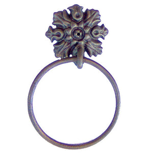 Carlyle Towel Ring-Iron Accents