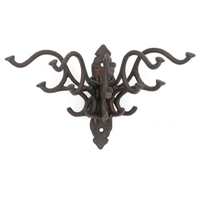 Cast Iron Victorian Hook - Large-Iron Accents
