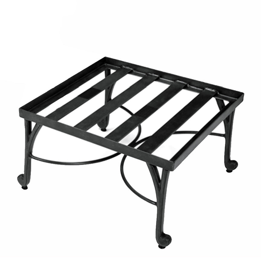 Catalina Deep Seating Ottoman-Iron Accents