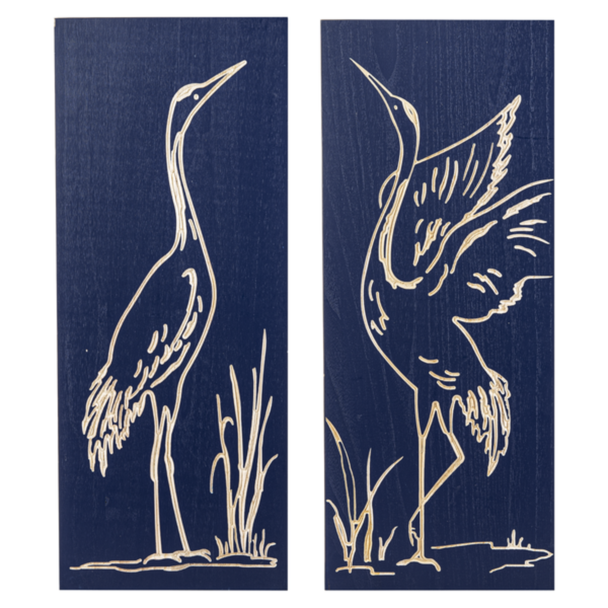 Shore Bird Wall Plaques