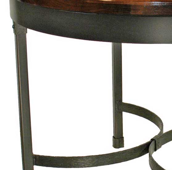 Cedarvale Cafe Table-Iron Accents