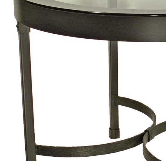 Cedarvale Cafe Table-Iron Accents