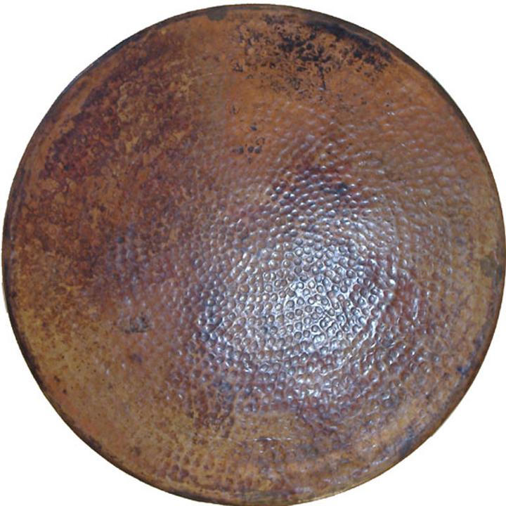 Round Copper Table Tops 20-84"-Iron Accents