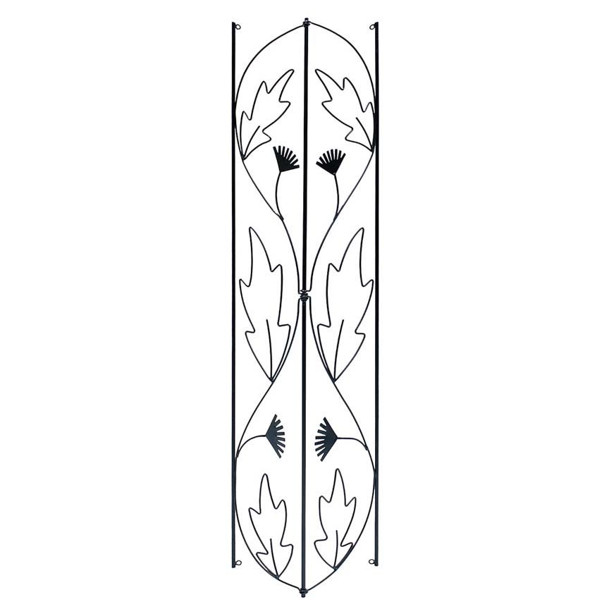 Corner Trellis-Iron Accents