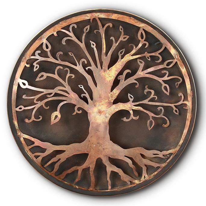 Cut Out Tree Wall Art-Wall | Iron Accents