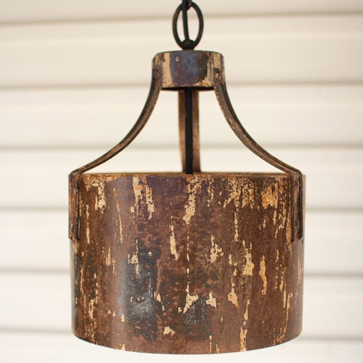 Cylinder Pendant Light-Lighting | Iron Accents