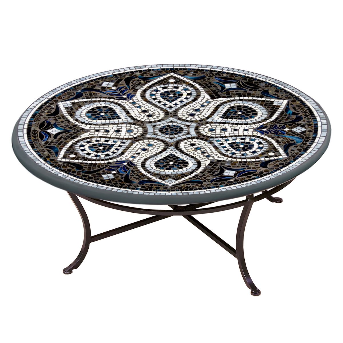 Grigio Mosaic Coffee Table - Round