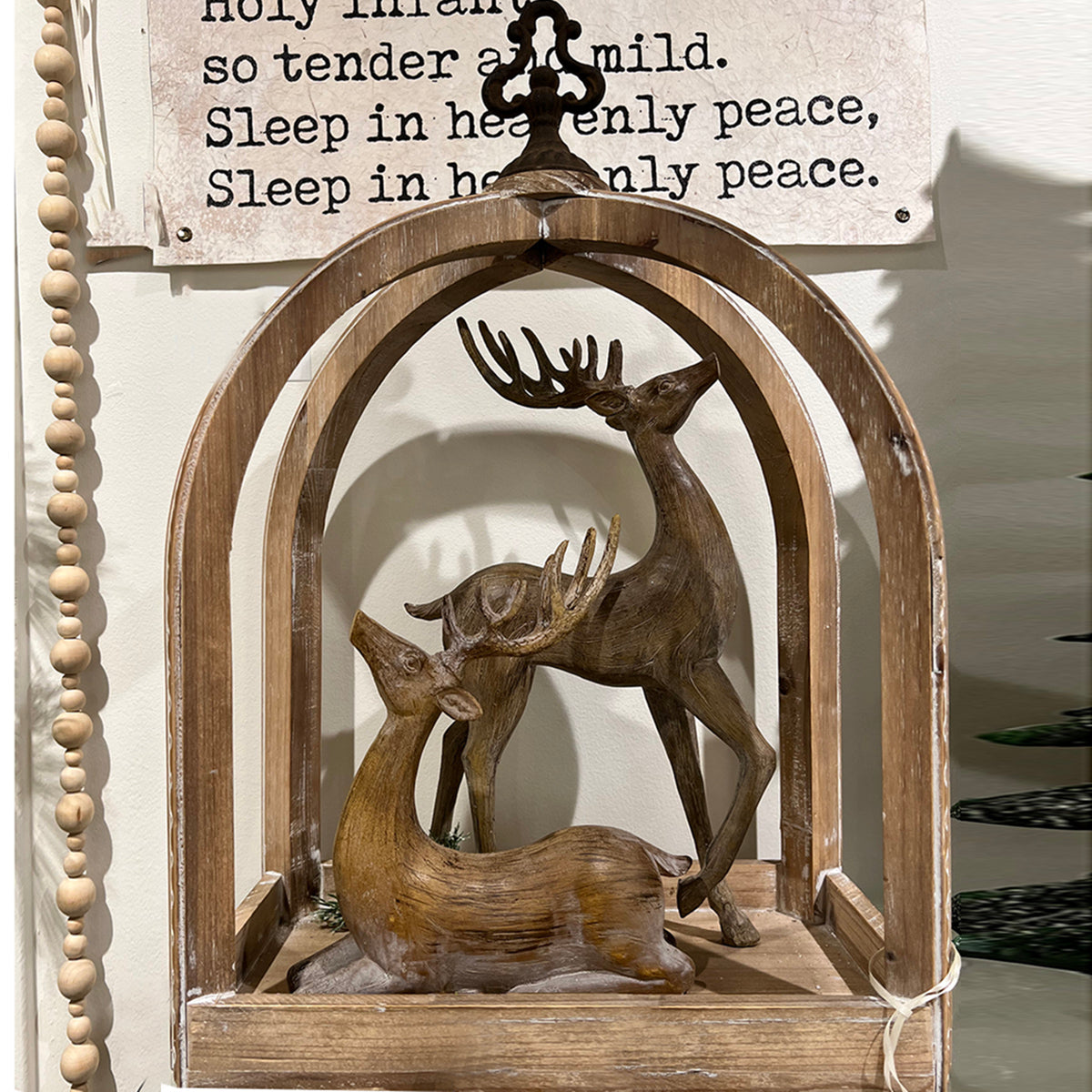 Wooden Display Lantern