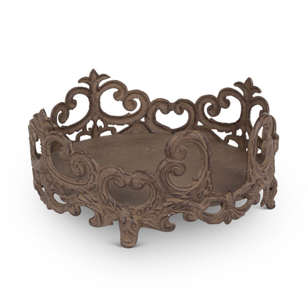 Dinner Plate Holder Iron Accents