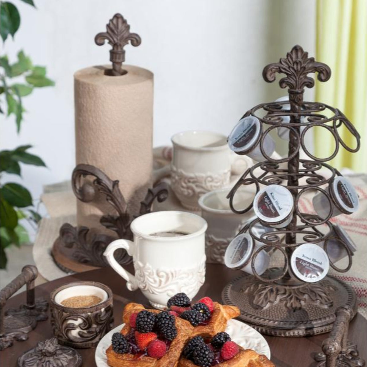 Acanthus Paper Towel Holder