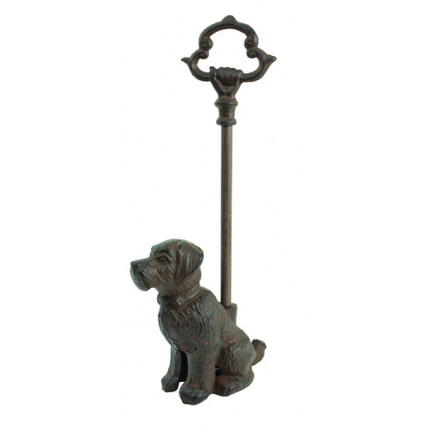 Faithful Pup Cast Iron Door Porter