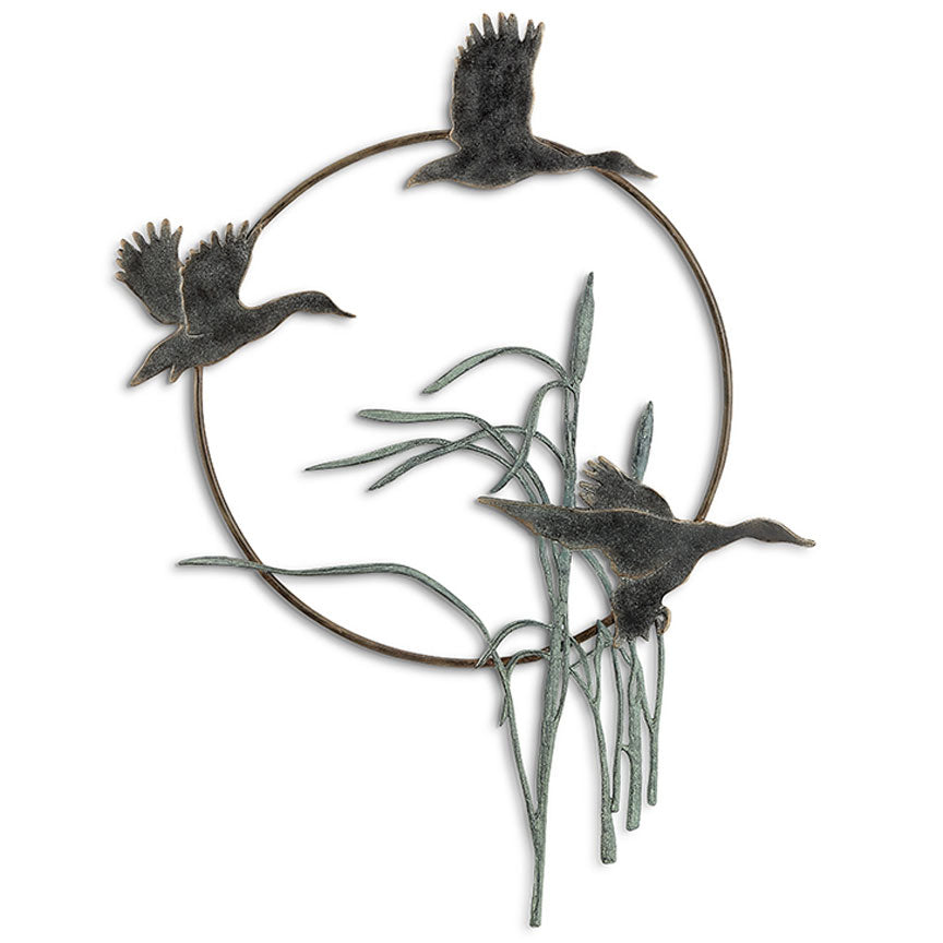 Duck Garden Wall Hanging-Iron Accents