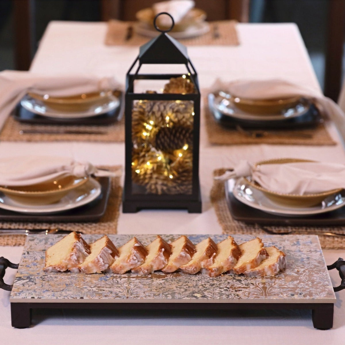 Vintage Serving Tray - Large