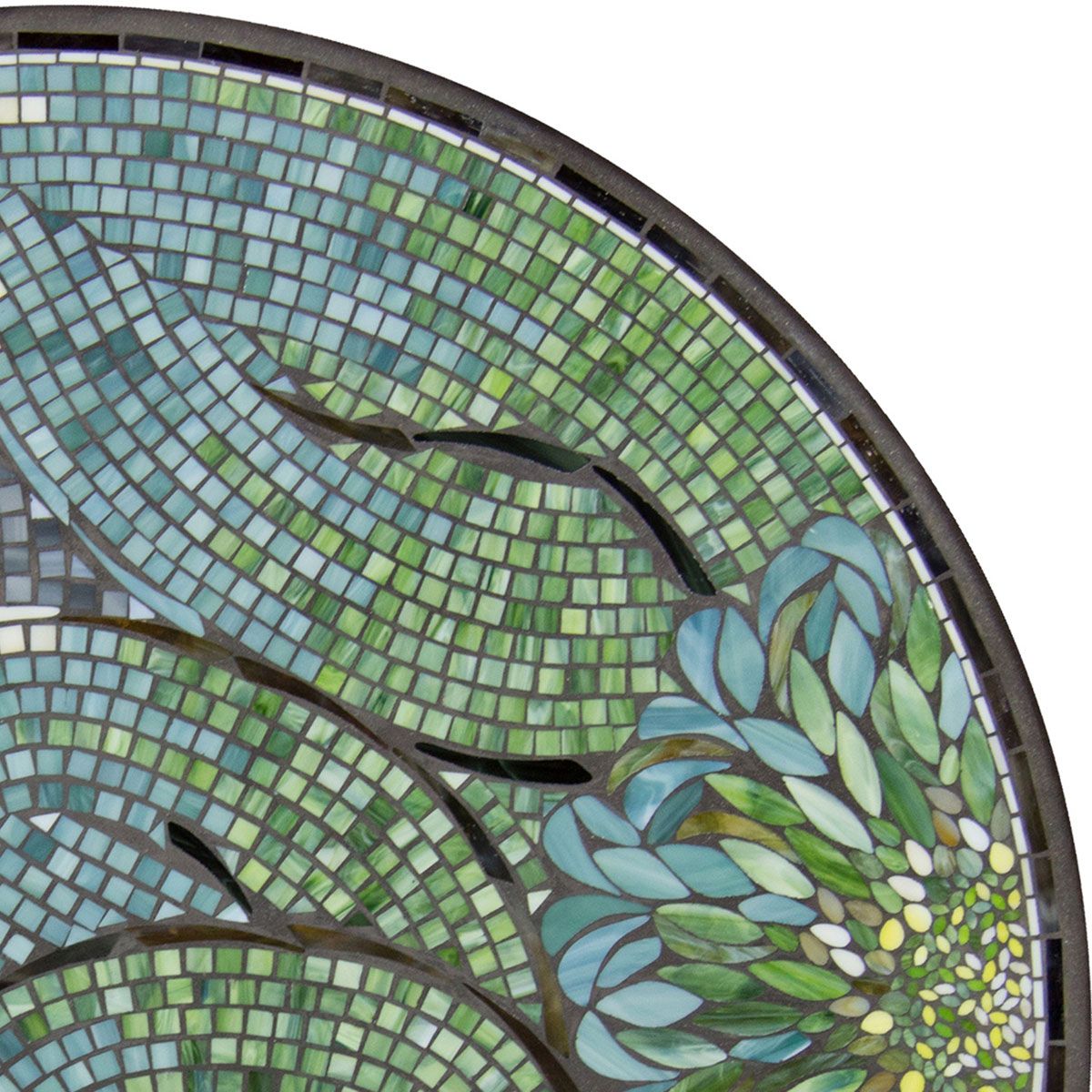 Lovina Mosaic Table Tops-Iron Accents