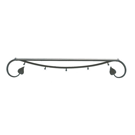 Eden Isle Wall Shelf-Iron Accents