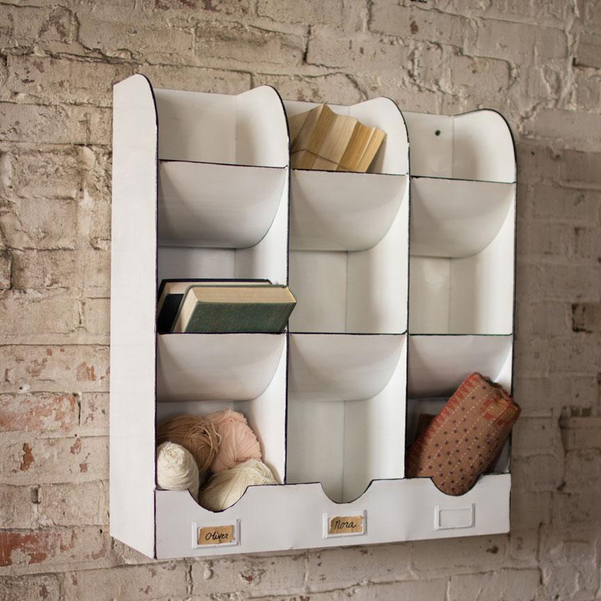 Enamelware Wall Cubie-Discontinued | Iron Accents