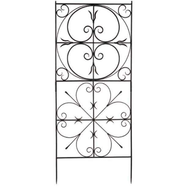 English Garden Trellis Set-Iron Accents
