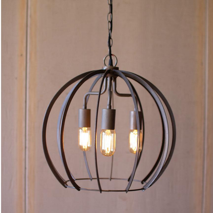Flat Iron Pendant Light-Discontinued | Iron Accents