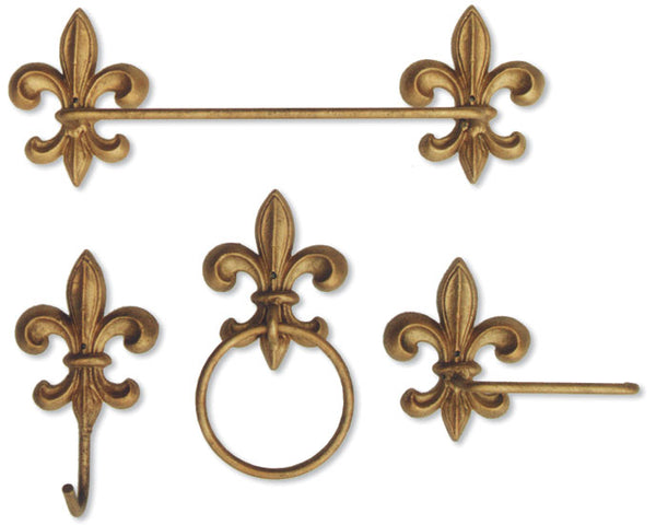 fleur de lis plant hanger Fleur de Lis Towel Ring