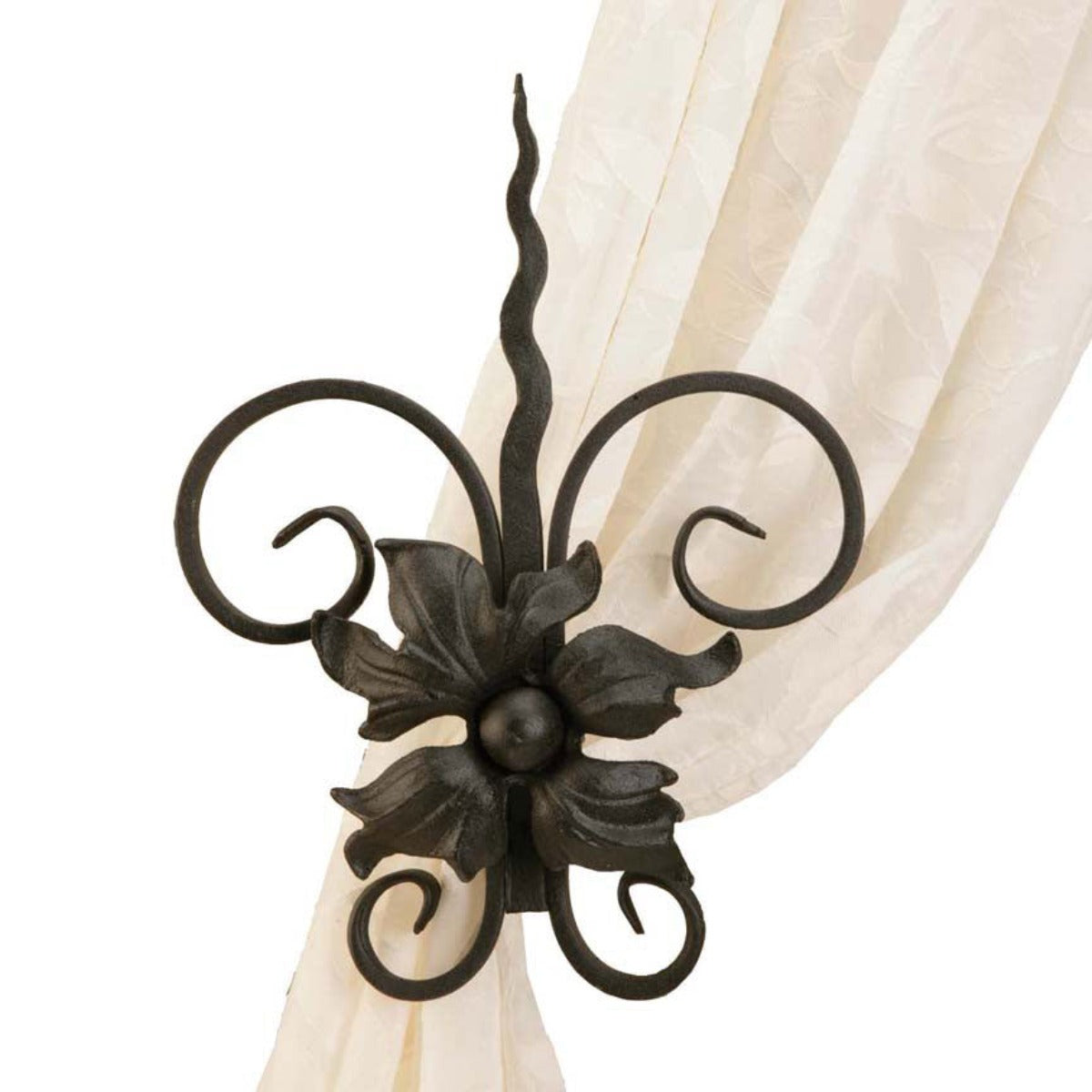 Floral Medallion Drapery Tiebacks