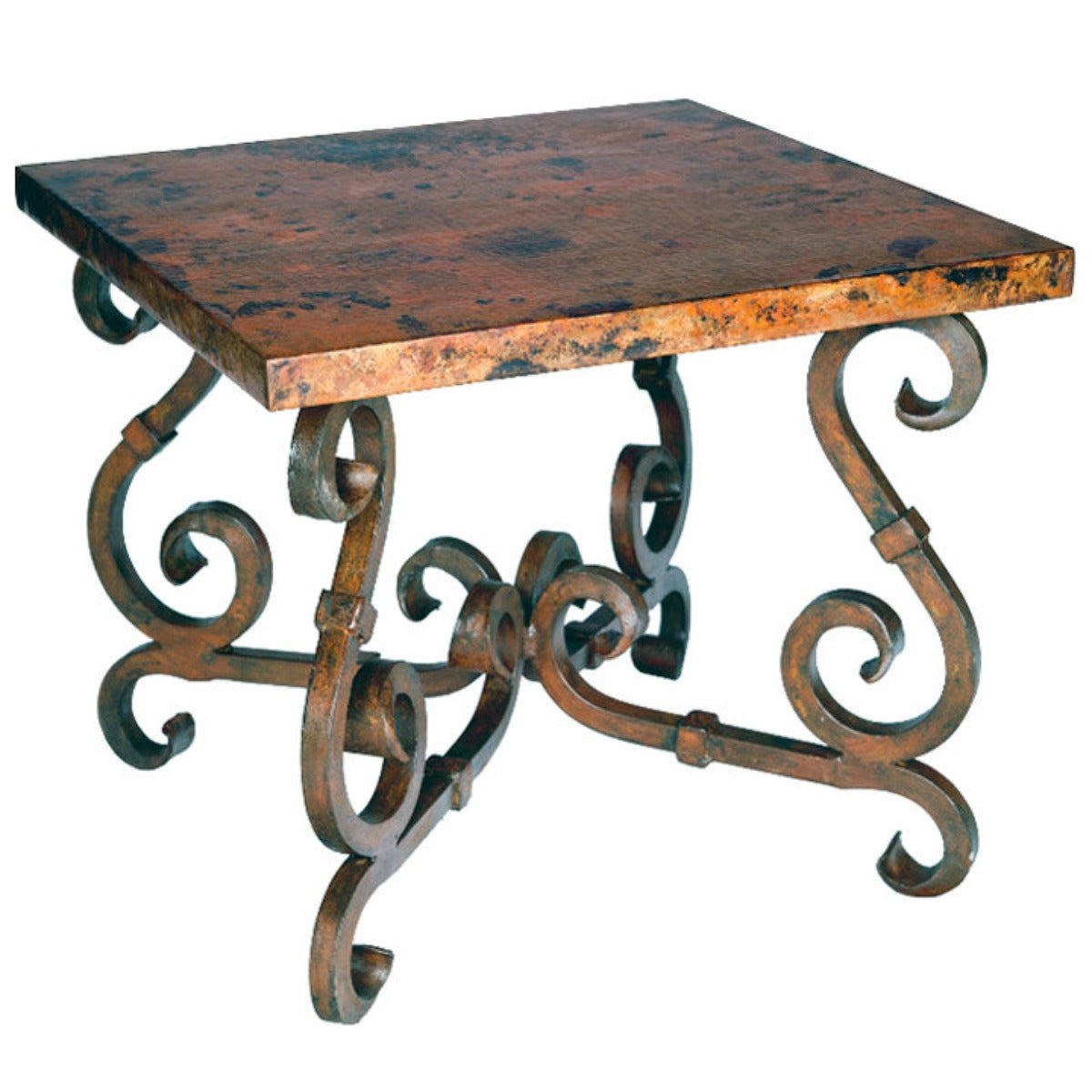 French Square End Table 