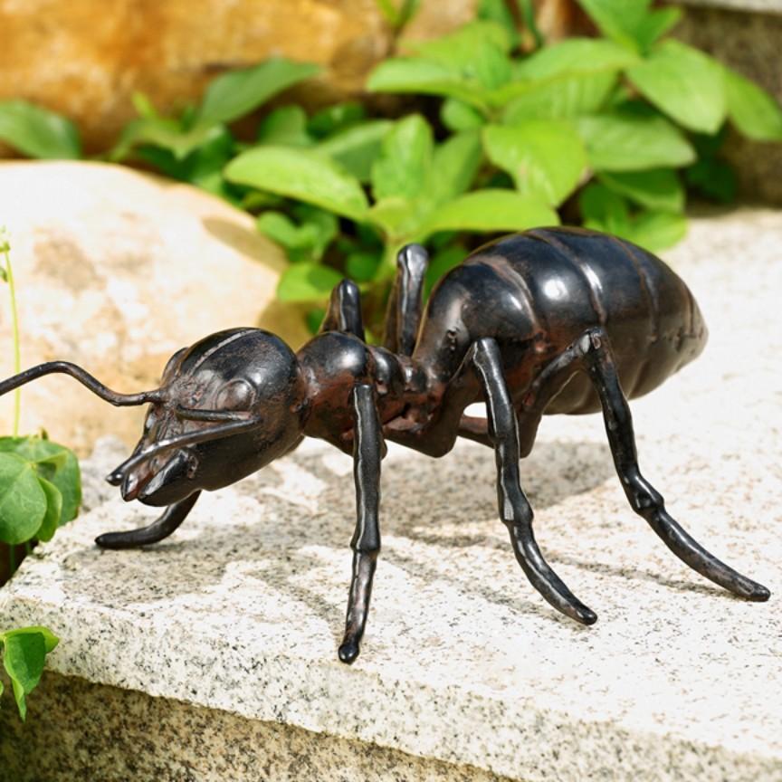 Garden Ant Sculpture-Garden | Iron Accents