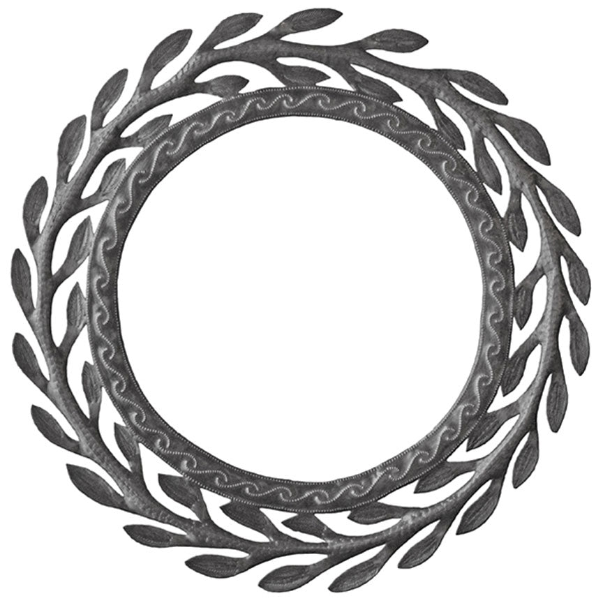 Garland Mirror-Iron Accents