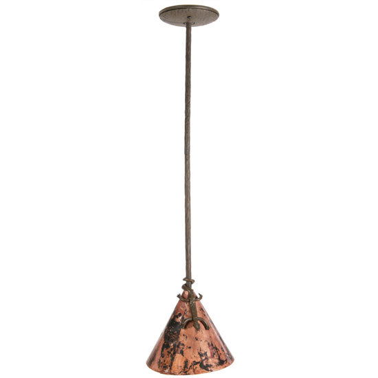 Gecko Pendant Lamp-Iron Accents