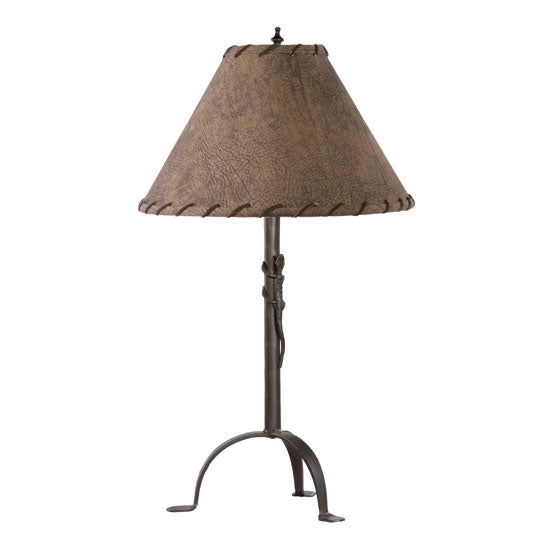 Gecko Table Lamp-Iron Accents