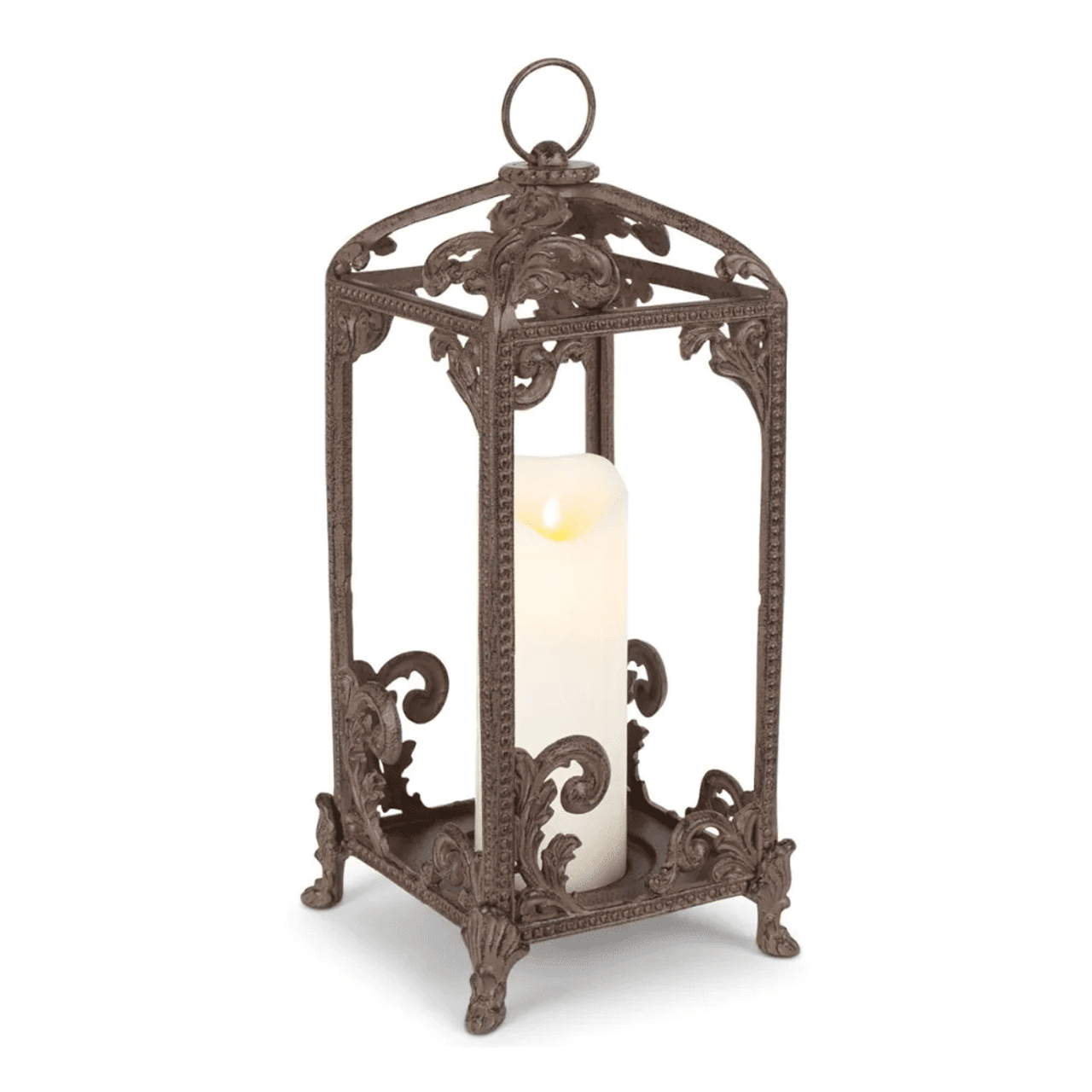 Acanthus Leaf Lantern - Tall