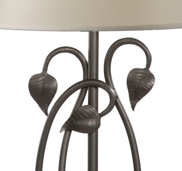 Ginger Leaf Table Lamp-Iron Accents