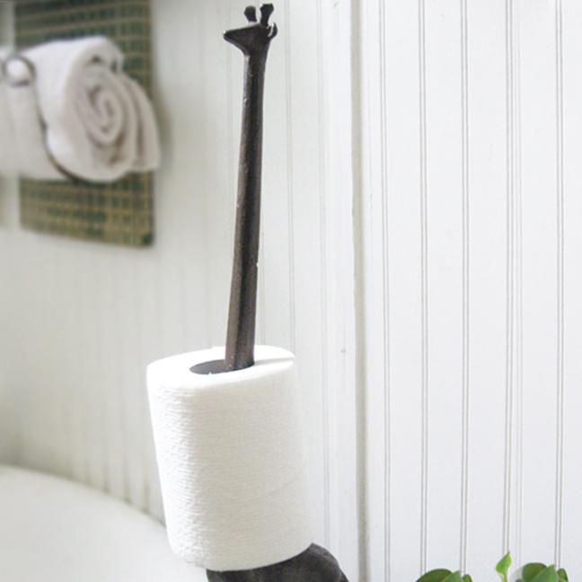Giraffe Tissue Holder-Hardware | Iron Accents