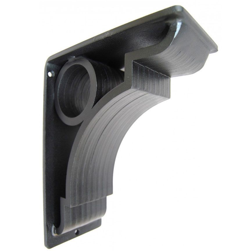 Grayson Iron Corbel - 4"-Iron Accents