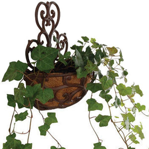 Half Round Classic Wall Planter-Iron Accents