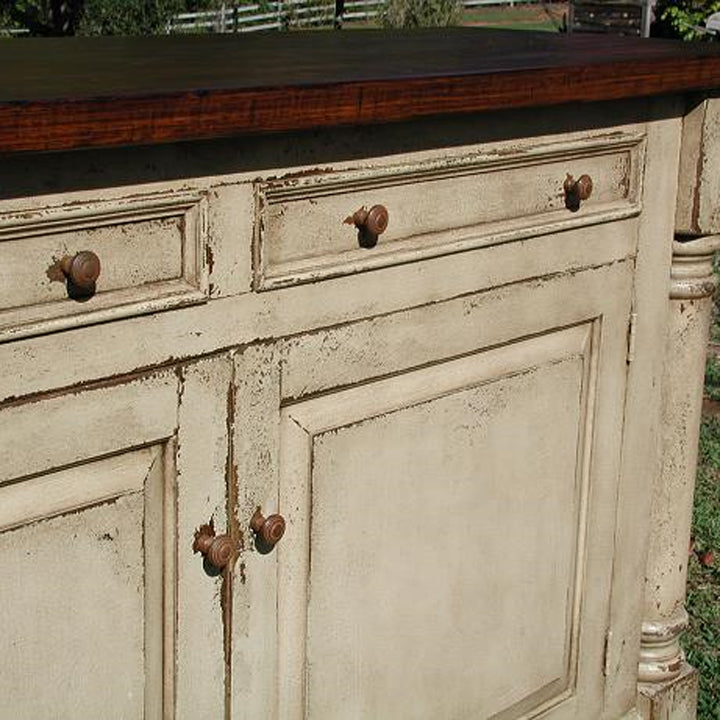 Wilmont Custom Farmhouse Credenza-Iron Accents