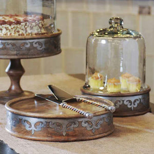 Heritage Pastry Keepers-Iron Accents