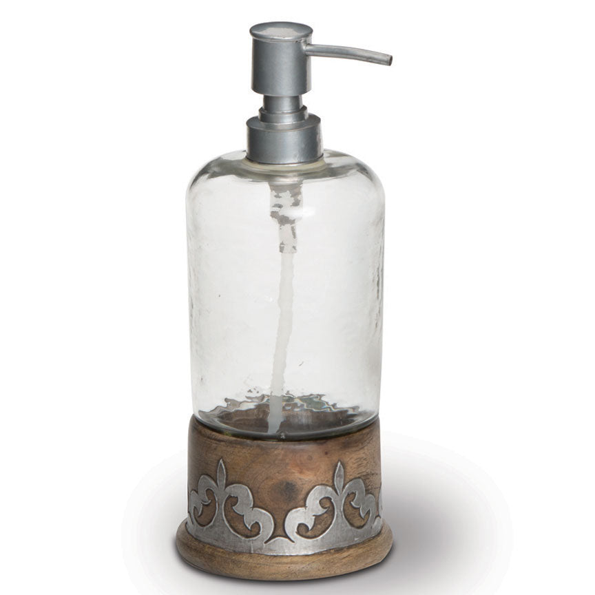 Heritage Soap Dispenser-Iron Accents