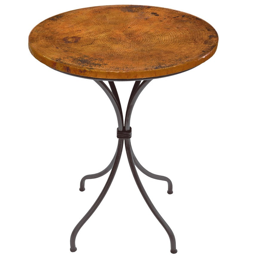 Italia Counter Table / Base -30"-Iron Accents
