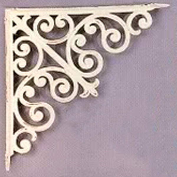 Jardin Cast Iron Brackets - White-Iron Accents