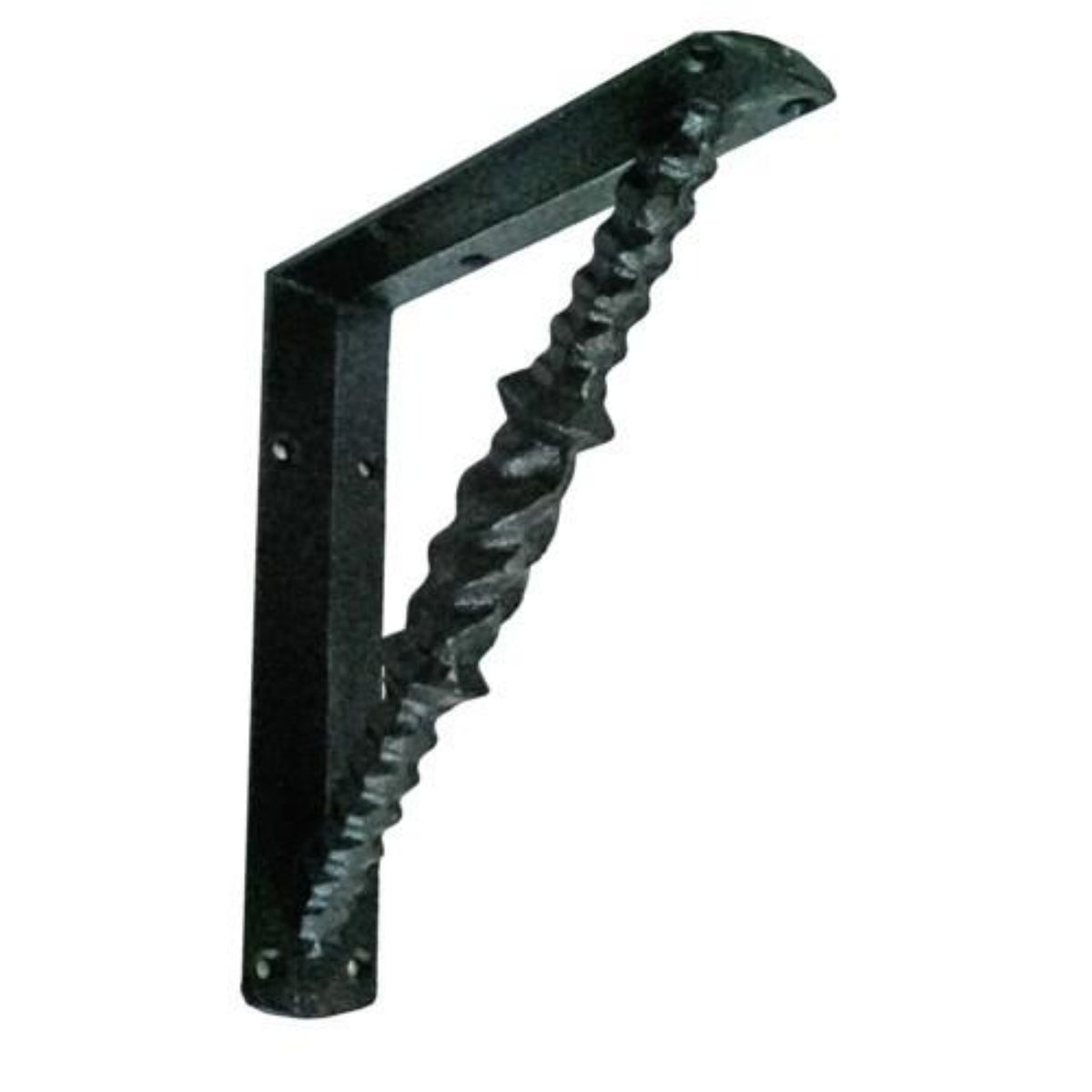 Twisted Iron Shelf Bracket-Iron Accents