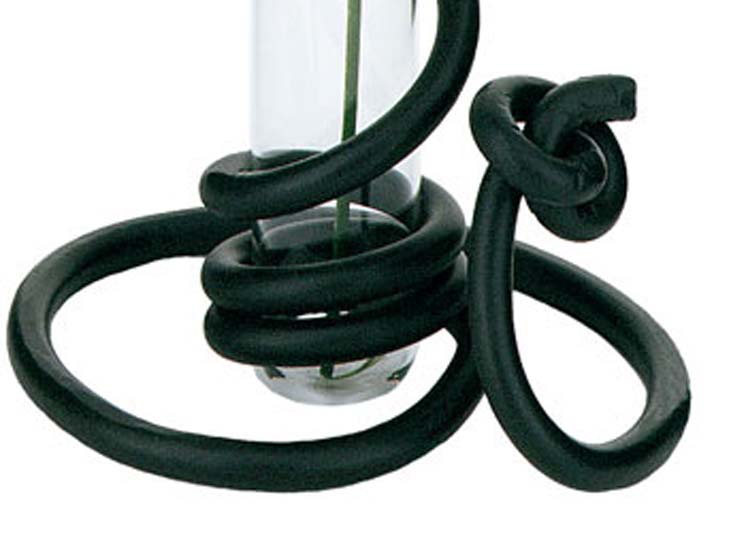 Knot Forged Iron Bud Vase-Iron Accents