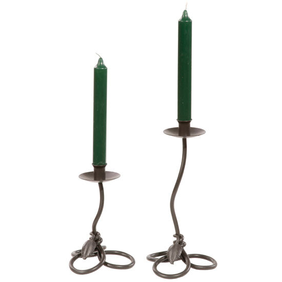 Leaf Candleholder-Iron Accents