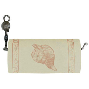 Leaf Paper Towel Holder-Iron Accents