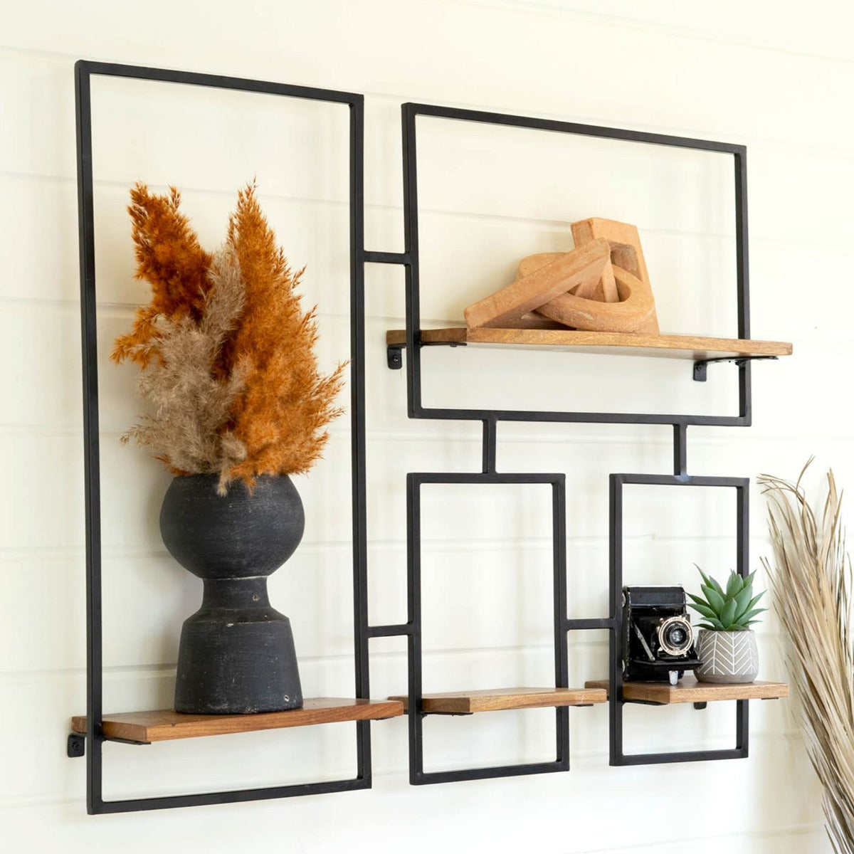 Tucker Iron Frame Shelf