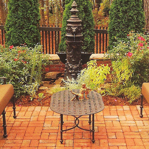 Leon Coffee Table Iron Accents