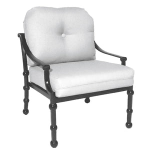 Leon Deep Seating Chair-Iron Accents