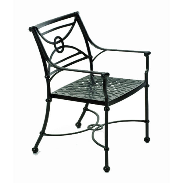 Leon Patio Chair (Set-2)-Iron Accents