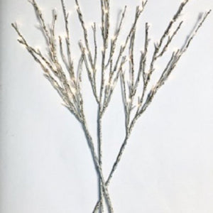 Lighted Birch Branch - 96 Led-Iron Accents